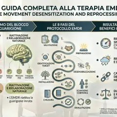 La terapia EMDR: cos'è? Illustra il meccanismo del blocco e della guarigione, le 8 fasi del protocollo e i benefici clinici.