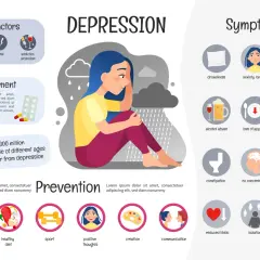 Come capire se si è depressi: sintomi come stanchezza, ansia, perdita di appetito, e pensieri negativi. Fattori di rischio e prevenzione.