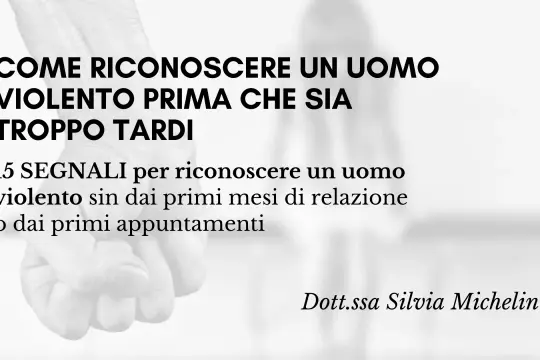 Come riconoscere un uomo violento prima che sia troppo tardi: 15 segnali per identificare uomini che non sanno stare in una relazione.