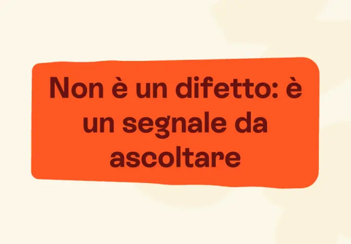 Non è un difetto: è un segnale da ascoltare." Affrontare una crisi esistenziale nel rapporto di coppia richiede ascolto e comprensione.