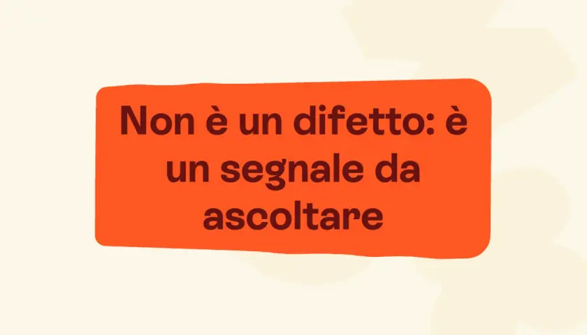 Non è un difetto: è un segnale da ascoltare." Affrontare una crisi esistenziale nel rapporto di coppia richiede ascolto e comprensione.