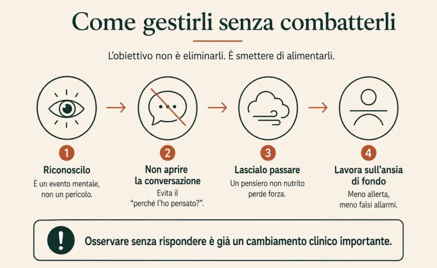 Pensieri intrusivi - Gestiscili senza stress.