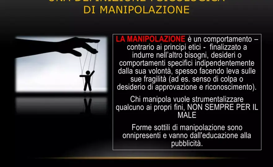 Come gestire un manipolatore senza cadere nei suoi giochi