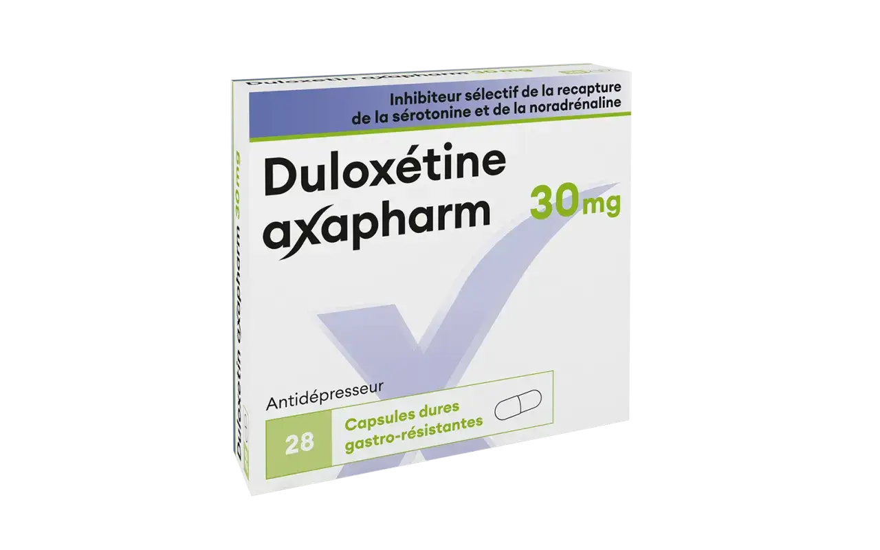 Duloxétine axapharm 30mg: un antidépresseur per trattare depressione e ansia.
