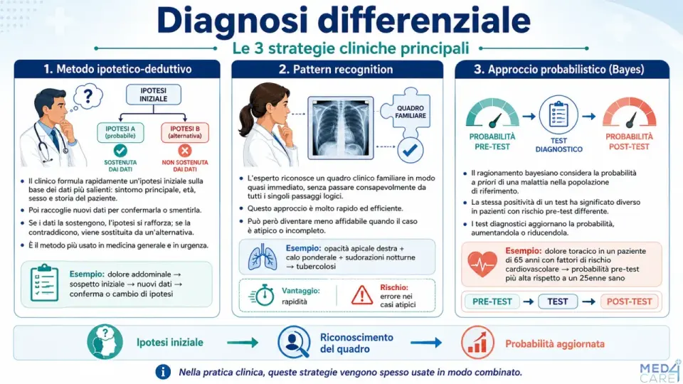 Diagnosi differenziale - come si arriva alla causa dei sintomi